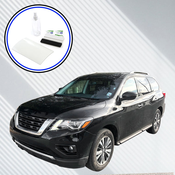 Red Hound Auto 2014-2018 Compatible with Nissan Pathfinder Screen Saver 1pc Custom Fit Invisible High Clarity Touch Display Protector Minimizes Fingerprinting 8 Inch