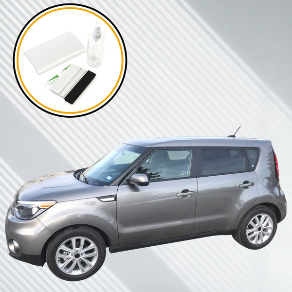 Red Hound Auto 2018-2018 Compatible with Kia Soul UVO Smart Itself Screen Saver 2pc Custom Fit Invisible High Clarity Touch Display Minimizes Fingerprinting 7 Inch
