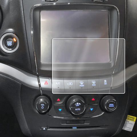 Red Hound Auto Screen Protector Compatible with Dodge Journey Uconnect RE2 RB5 8.4 Inch Touchscreen
