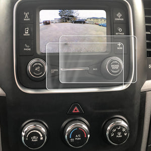 Red Hound Auto 2013-2018 Compatible with Dodge Ram 1500 2500 3500 UConnect 5.0 RA2 Screen Saver 2pc Custom Fit Invisible High Clarity Touch Display Protector Minimizes Fingerprinting 5 Inch