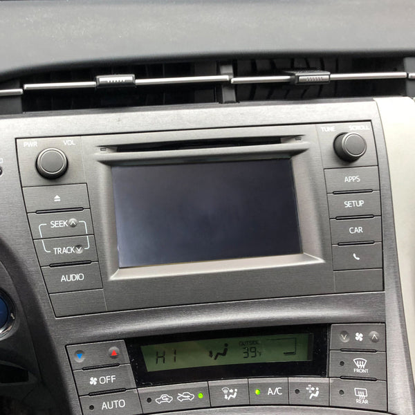 Red Hound Auto 2012-2018 Compatible with Toyota Prius Entune Screen Saver 2pc Custom Fit Invisible High Clarity Touch Display Protector Minimizes Fingerprinting 3rd Gen 6.1 Inch
