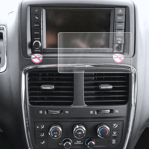 Red Hound Auto Screen Protector Compatible with Dodge Grand Caravan Uconnect 6.5 Inch