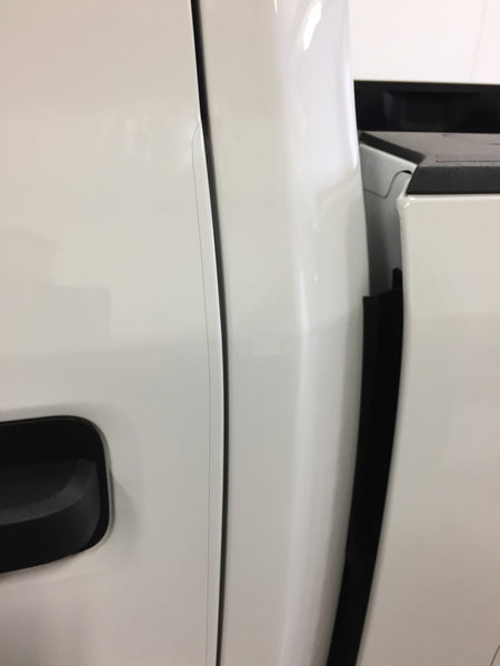 Red Hound Auto Door Edge Lip Guards Compatible with Ford F-150 F150 Crew Cab 2015 2016 2017 2018 2019 4pc 4 Door Clear Paint Protector Film Not Universal Pre-Cut Custom Fit