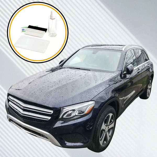 Red Hound Auto 2 Compatible with Mercedes-Benz 2016-2018 GLC 300 COMAND 4Matic Screen Saver 2pc Invisible High Clarity Touch Display Protector Minimizes Fingerprints 7 Inch