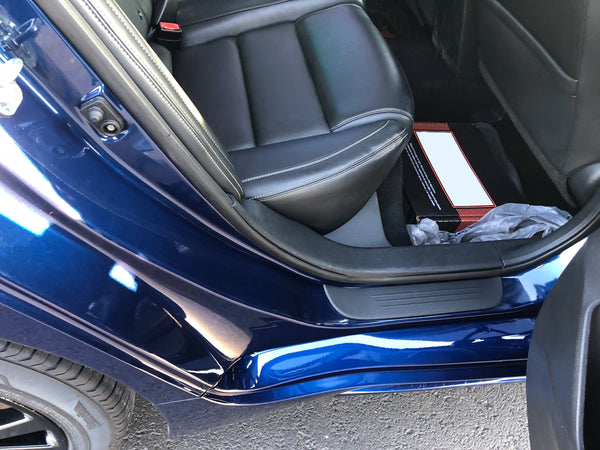 Red Hound Auto Door Sill Paint Protection Film Compatible with Nissan Maxima 2016 2017 2018 2019 4 Door 6 Piece PPF Custom Clear Protector Invisible Cover