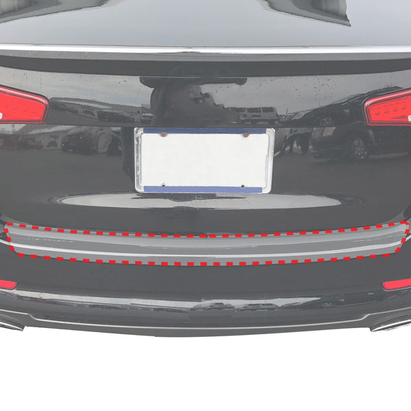 Red Hound Auto Rear Bumper Paint Protection Film Compatible with Kia Optima 2011-2013 SX or SXL Only 1pc PPF Custom Clear Self Healing Invisible Cover