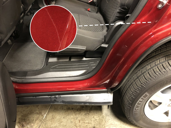 Red Hound Auto Door Sill Paint Protection Film Compatible with GMC Acadia 2017 2018 2019 4 Door 6 Piece PPF Custom Clear Protector Invisible Cover