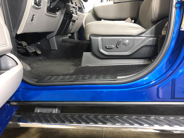 Red Hound Auto Door Sill Paint Protection Film Compatible with Ford F-150 F150 2015 2016 2017 2018 2019 Crew Cab Only 4 Door 4 Piece PPF Custom Clear Protector Invisible Cover