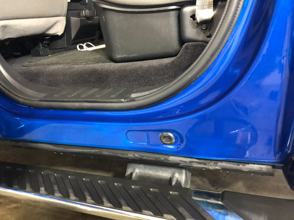 Red Hound Auto Door Sill Paint Protection Film Compatible with Ford F-150 F150 2015 2016 2017 2018 2019 Crew Cab Only 4 Door 4 Piece PPF Custom Clear Protector Invisible Cover