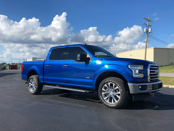Red Hound Auto Door Sill Paint Protection Film Compatible with Ford F-150 F150 2015 2016 2017 2018 2019 Crew Cab Only 4 Door 4 Piece PPF Custom Clear Protector Invisible Cover