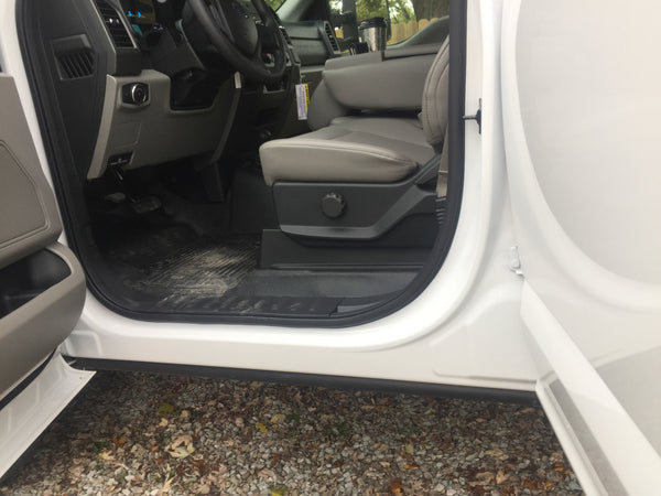 Red Hound Auto Door Sill Paint Protection Film Compatible with Ford F250 F350 F450 F550 Super Duty F-250 F-350 Crew Cab 2017 2018 2019 4 Door 4 Piece PPF Custom Clear Protector Invisible Cover