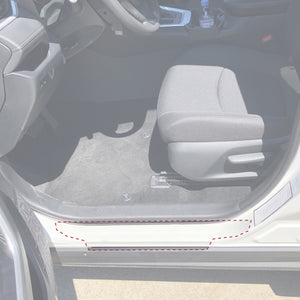 Red Hound Auto Door Sill Paint Protection Film Compatible with Toyota RAV4 2019-2020 4 Door 6 Piece Custom Clear Protector Invisible Cover