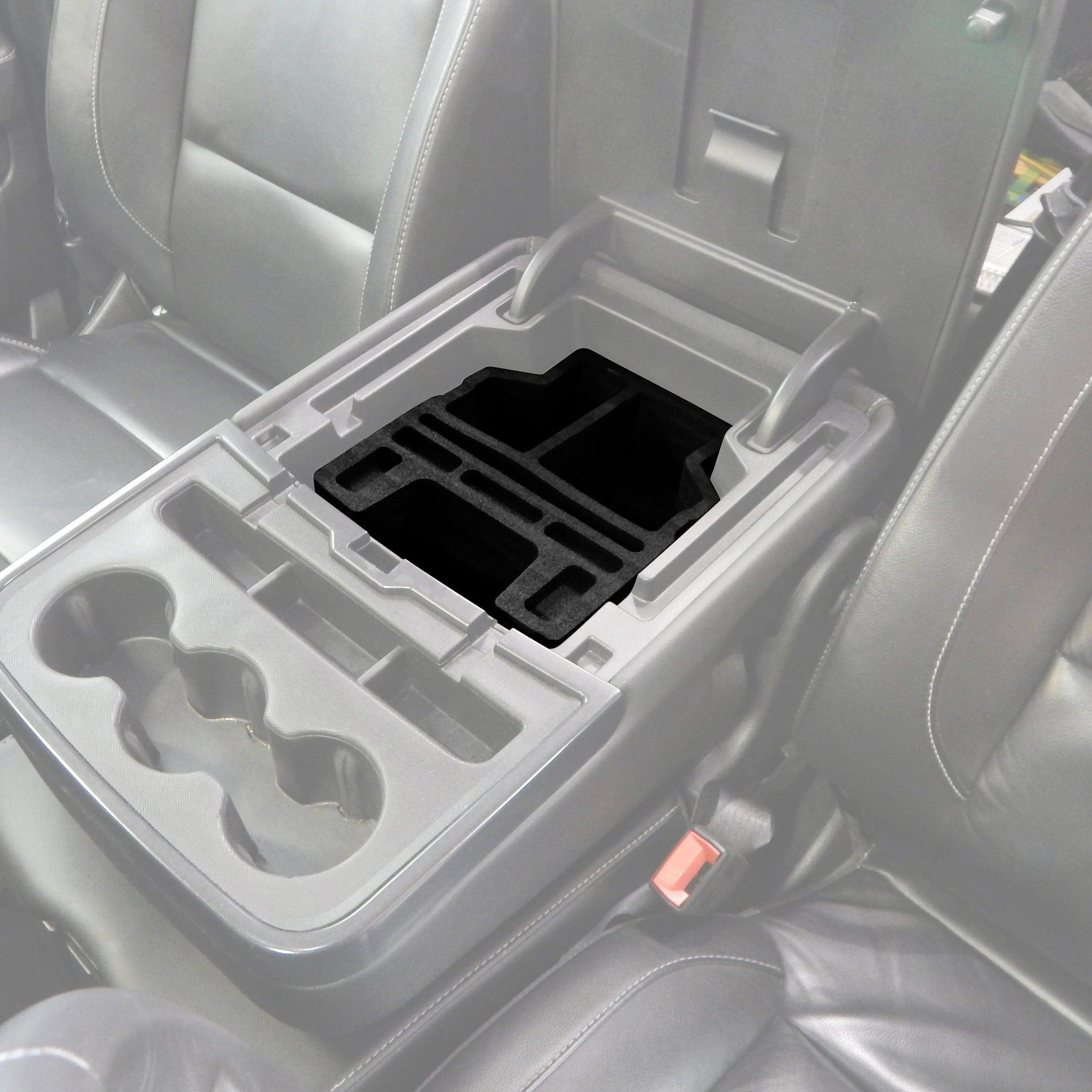 Center Console Organizer 3pc fits 14-18 Chevy Silverado 1500/2500 Fold Down Console