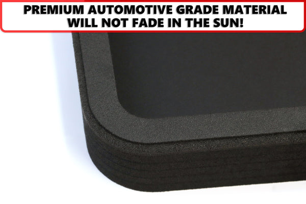 Red Hound Auto Cargo Rear Trunk Mat Liner Tray Custom Direct Fit Floor Hatch Black Foam Compatible with Kia Soul 2014-2019 Anti-Rattle Waterproof Protector