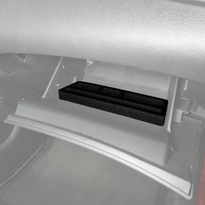 Red Hound Auto Glove Box Organizer System Vehicle Insert Compatible with Nissan Rogue 2014 2015 2016 2017 Black Anti-Rattle