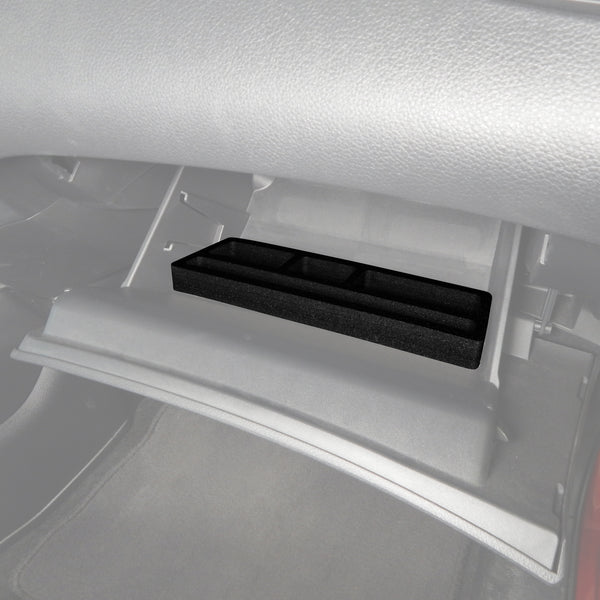Red Hound Auto Glove Box Organizer System Vehicle Insert Compatible with Nissan Rogue 2014 2015 2016 2017 Black Anti-Rattle