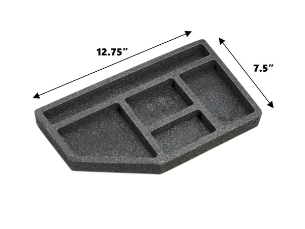Red Hound Auto Glove Box Organizer Insert Organizational System Compatible with Nissan Pathfinder 2013 2014 2015 Black Anti-Rattle