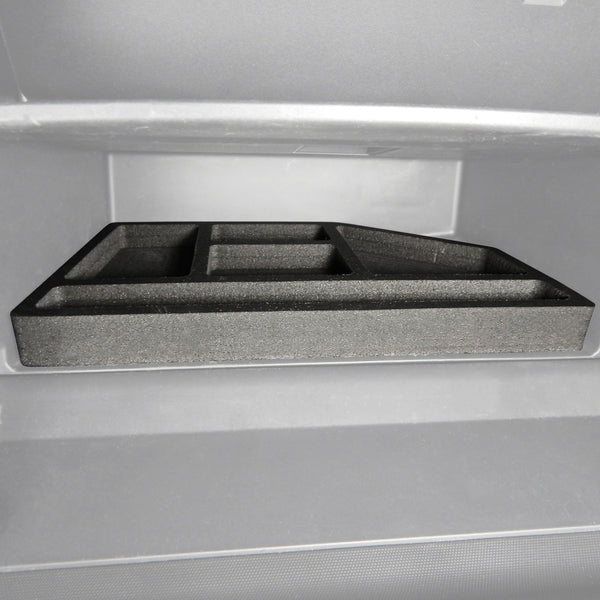 Red Hound Auto Glove Box Organizer Insert Organizational System Compatible with Nissan Pathfinder 2013 2014 2015 Black Anti-Rattle