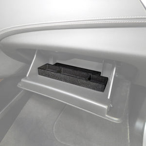 Red Hound Auto Glove Box Organizer Insert Organizational System Compatible with Chevy Chevrolet GMC Suburban/Yukon XL 2015 2016 2017 2018 2019 Black Anti-Rattle  Full Floor Console Only