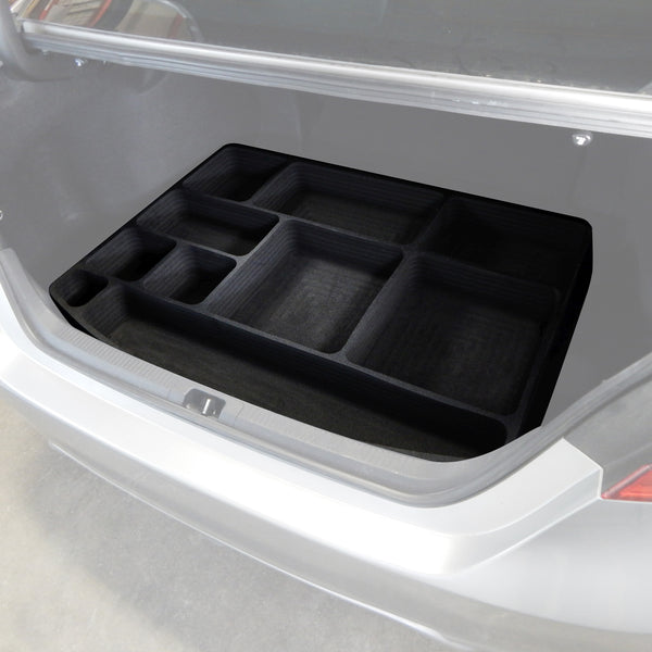 Red Hound Auto Cargo Hatch Organizer Insert Rear Trunk Organizational System Compatible with Toyota Camry 2018-2019 Note: Does not fit XLE or XSE Black Anti-Rattle