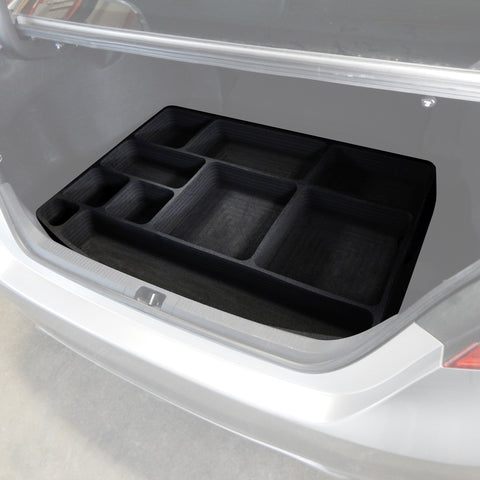 Red Hound Auto Cargo Hatch Organizer Insert Rear Trunk Organizational System Compatible with Toyota Camry 2018-2019 Note: Does not fit XLE or XSE Black Anti-Rattle