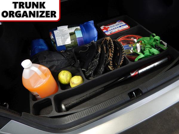 Red Hound Auto Cargo Hatch Organizer Insert Rear Trunk Organizational System Compatible with Toyota Camry 2018-2019 Note: Does not fit XLE or XSE Black Anti-Rattle