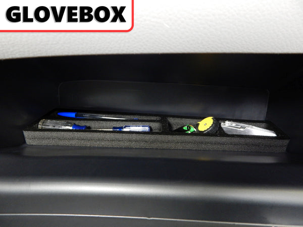 Red Hound Auto Glove Box Organizer Insert Compatible with Toyota Highlander 2014 2015 2016 2017 2018 2019 Black Anti-Rattle