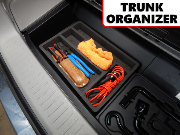Red Hound Auto Trunk Cargo Organizer Insert Rear Storage Compatible with Toyota Highlander 2014 2015 2016 2017 2018 2019 Black Anti-Rattle
