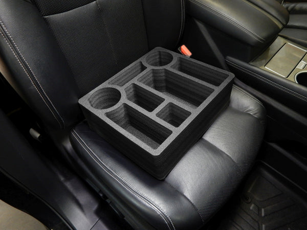 Red Hound Auto Car Passenger Seat Organizer Black Anti-Rattle Washable Waterproof for Kids and Adults Multiple Compartments Organize Books Toys Maps Baby Wipes and More,