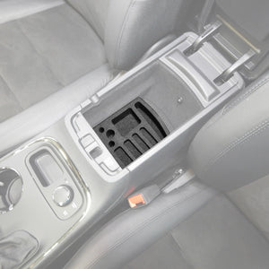 Red Hound Auto Center Console Organizer Vehicle Insert Compatible with Dodge Durango 2011 2012 2013 2014 2015 2016 2017 2018 Black Anti-Rattle