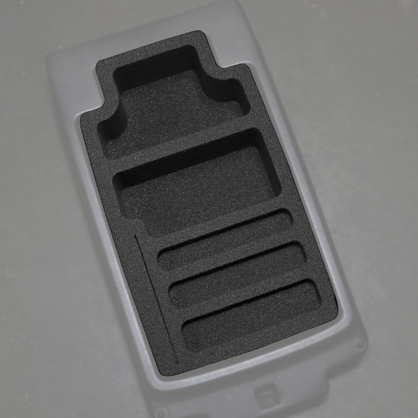Red Hound Auto Center Console Upper Organizer Vehicle Organizational System Insert Compatible with Toyota Lexus (Camry 2002-2006, Solara 2004-2008, ES300 2002-2003, ES330 2004-2006) Black Anti-Rattle