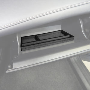 Red Hound Auto Glove Box Organizer Vehicle Organizational System Insert Compatible with Toyota RAV4 2016-2018 (LE XLE Adventure Models Only) Black Anti-Rattle