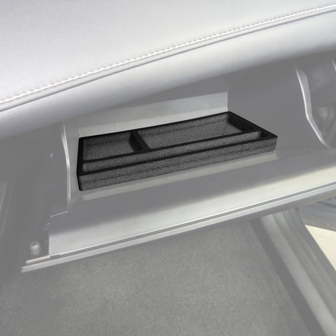 Red Hound Auto Glove Box Organizer Vehicle Organizational System Insert Compatible with Toyota RAV4 2016-2018 (LE XLE Adventure Models Only) Black Anti-Rattle