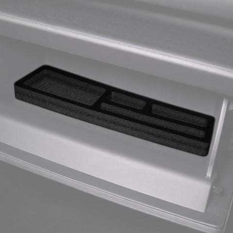 Red Hound Auto Glove Box Organizer Insert Compatible with Toyota RAV4 2019-2020 Black Anti-Rattle