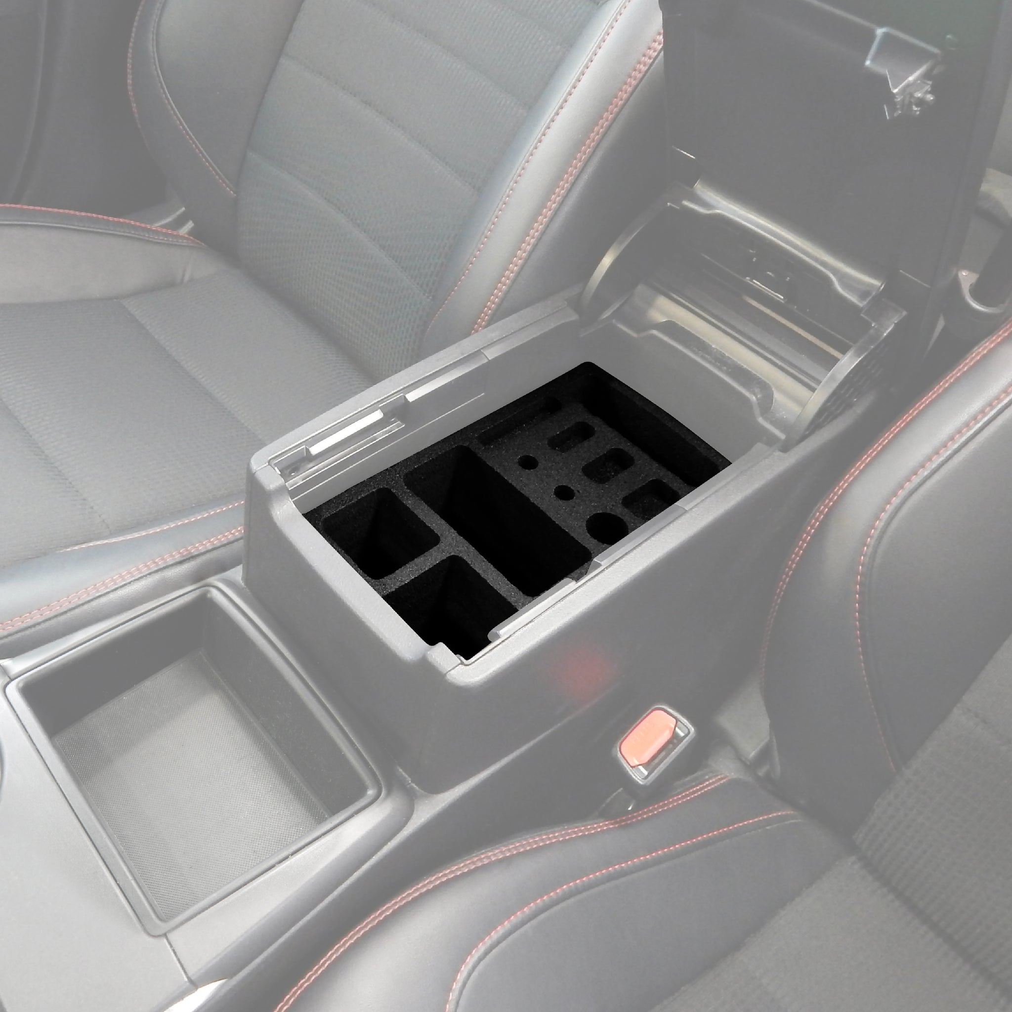 Red Hound Auto Complete 5pc Vehicle Organizer System with Center Console, Front Pockets & Glove Box Inserts Compatible with Toyota Camry 2012 2013 2014 2015 2016 2017 (excl. Hybrid) Black