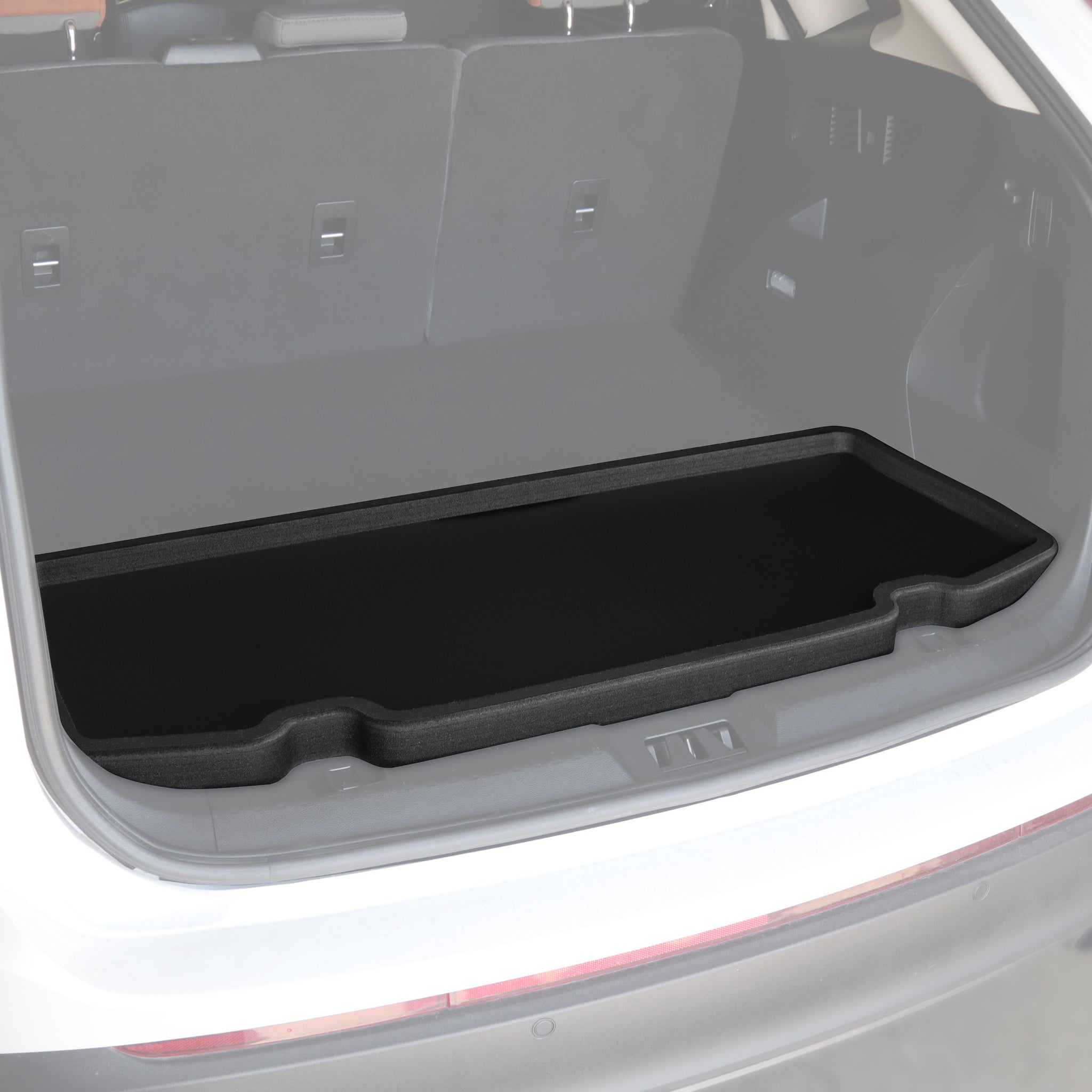 Red Hound Auto Cargo Rear Trunk Mat Liner Tray Custom Direct Fit Floor Hatch Black Foam Compatible with Ford Edge 2015-2018 Anti-Rattle Waterproof Protector