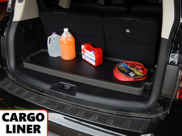 Red Hound Auto Cargo Rear Trunk Mat Liner Tray Custom Direct Fit Floor Hatch Black Foam Compatible with Nissan Armada 2017-2019 Anti-Rattle Waterproof Protector