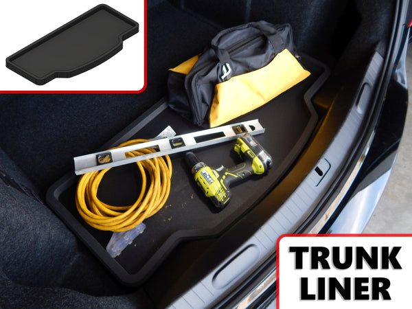 Red Hound Auto Cargo Rear Trunk Mat Liner Tray Custom Direct Fit Floor Hatch Black Foam Compatible with Chevrolet Chevy Impala 2014-2019 Anti-Rattle Waterproof Protector