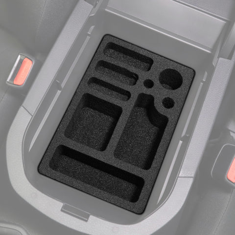 Red Hound Auto Center Console Organizer 2 Piece Stacking Set Vehicle Inserts Compatible with Toyota RAV4 2019-2020 Black Anti-Rattle