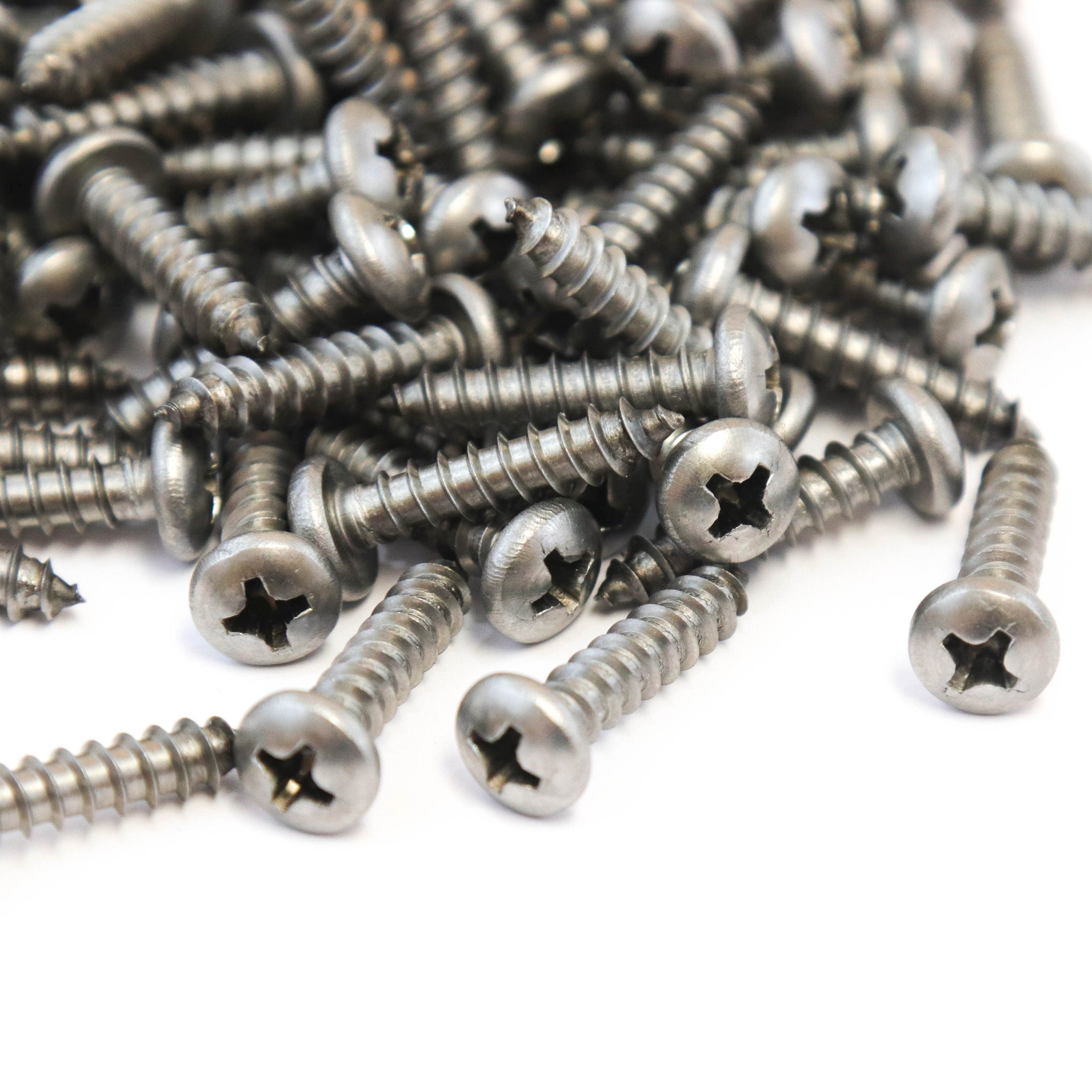 Red Hound Auto 80 Marine Pan Head Self Tapping Screw Set Type A No. 8 x .75 Inches for Wood Metal Plastics 8 x 3/4 304 SS Stainless Steel Corrosion Resistant