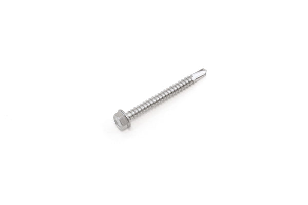 Red Hound Auto 50 Marine Hex Head Self Drilling Screw Set Number 12 x 2 Inches for Wood Metal Plastics 305 SS Stainless Steel Corrosion Resistant