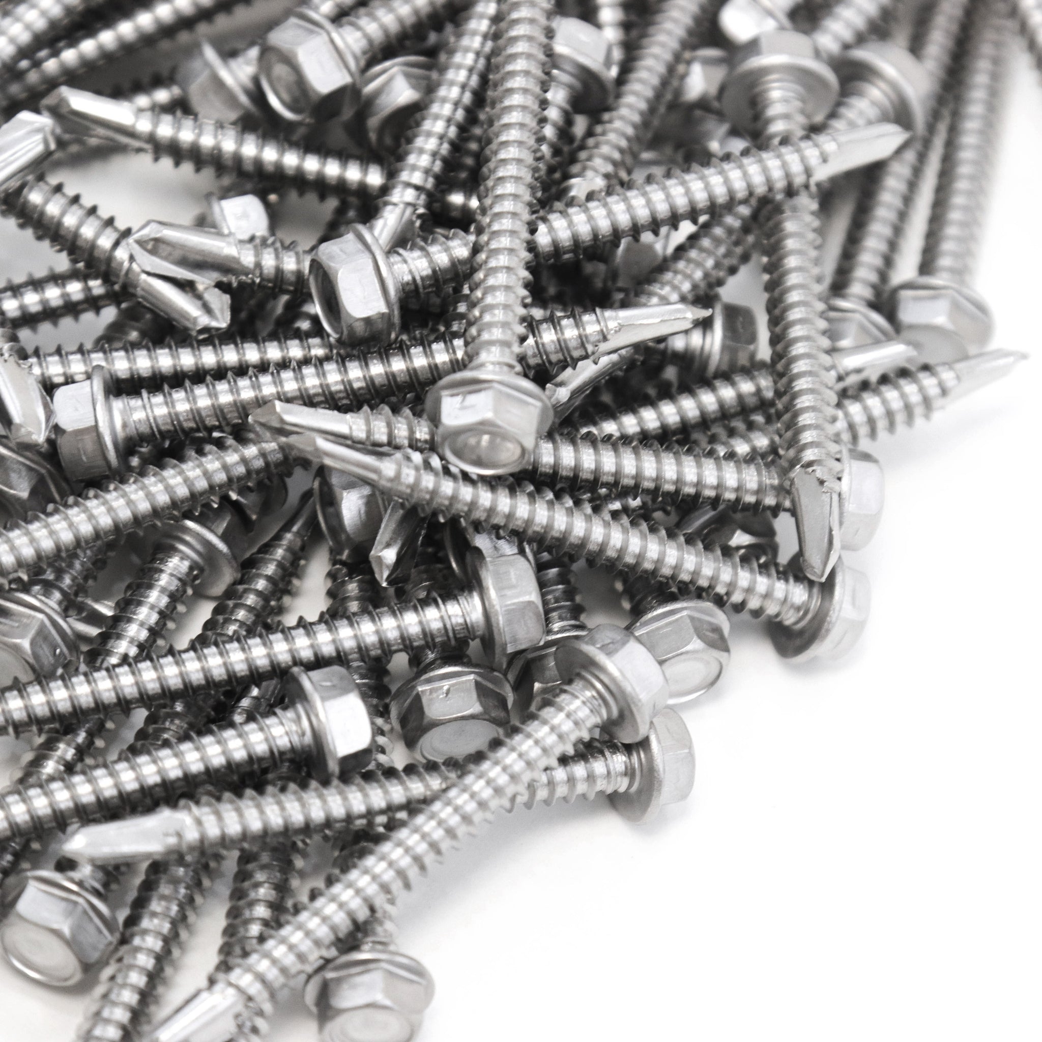 Red Hound Auto 160 Marine Hex Head Self Drilling Screw Set Number 12 x 2 Inches for Wood Metal Plastics 305 SS Stainless Steel Corrosion Resistant