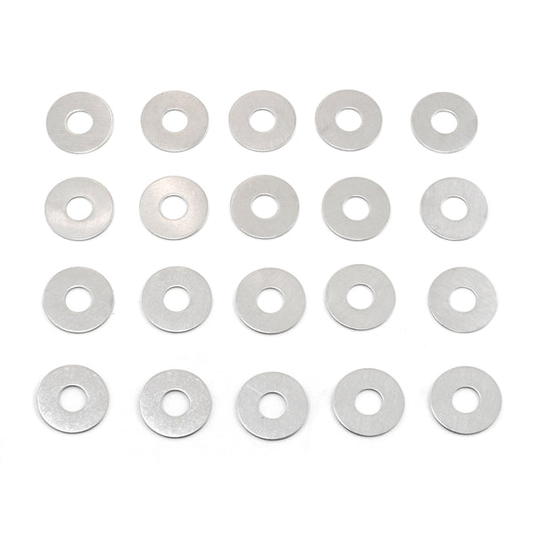 Red Hound Auto 20 Flat Fender Washers Set Fits 1/2" .531 Inch ID Hole Size, 1.5 Inch OD for 304 SS Stainless Steel Corrosion Resistant