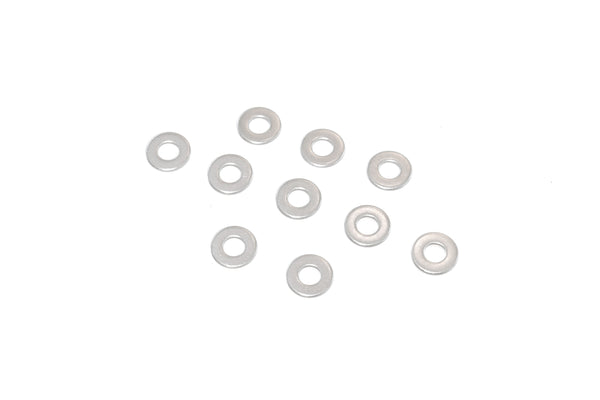 Red Hound Auto 10 Flat Standard Washers Set Fits 1/4 Inch .281 Inch ID Hole Size, .625 Inch OD for 304 SS Stainless Steel Corrosion Resistant