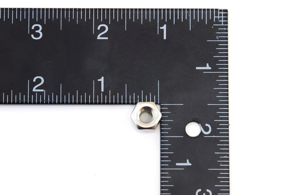 Red Hound Auto 40 Nylon Insert Lock Nut Set 1/4 Inch Diameter Hole Size for Bolt or Threaded Stud 304 SS Stainless Steel Corrosion Resistant 20 Standard Coarse Thread