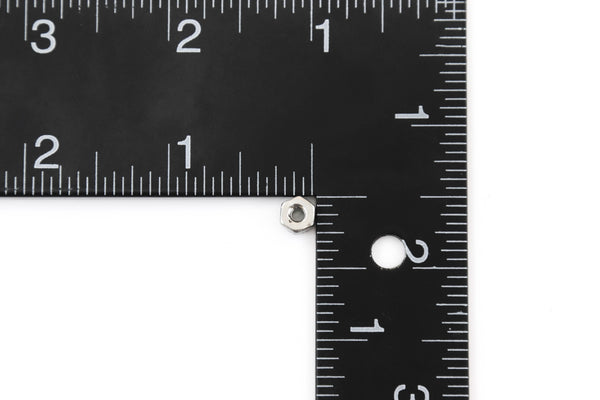 Red Hound Auto 20 Nylon Insert Lock Nut Set Number 4 Diameter Hole Size for Bolt or Threaded Stud 304 SS Stainless Steel Corrosion Resistant 40 Standard Coarse Thread