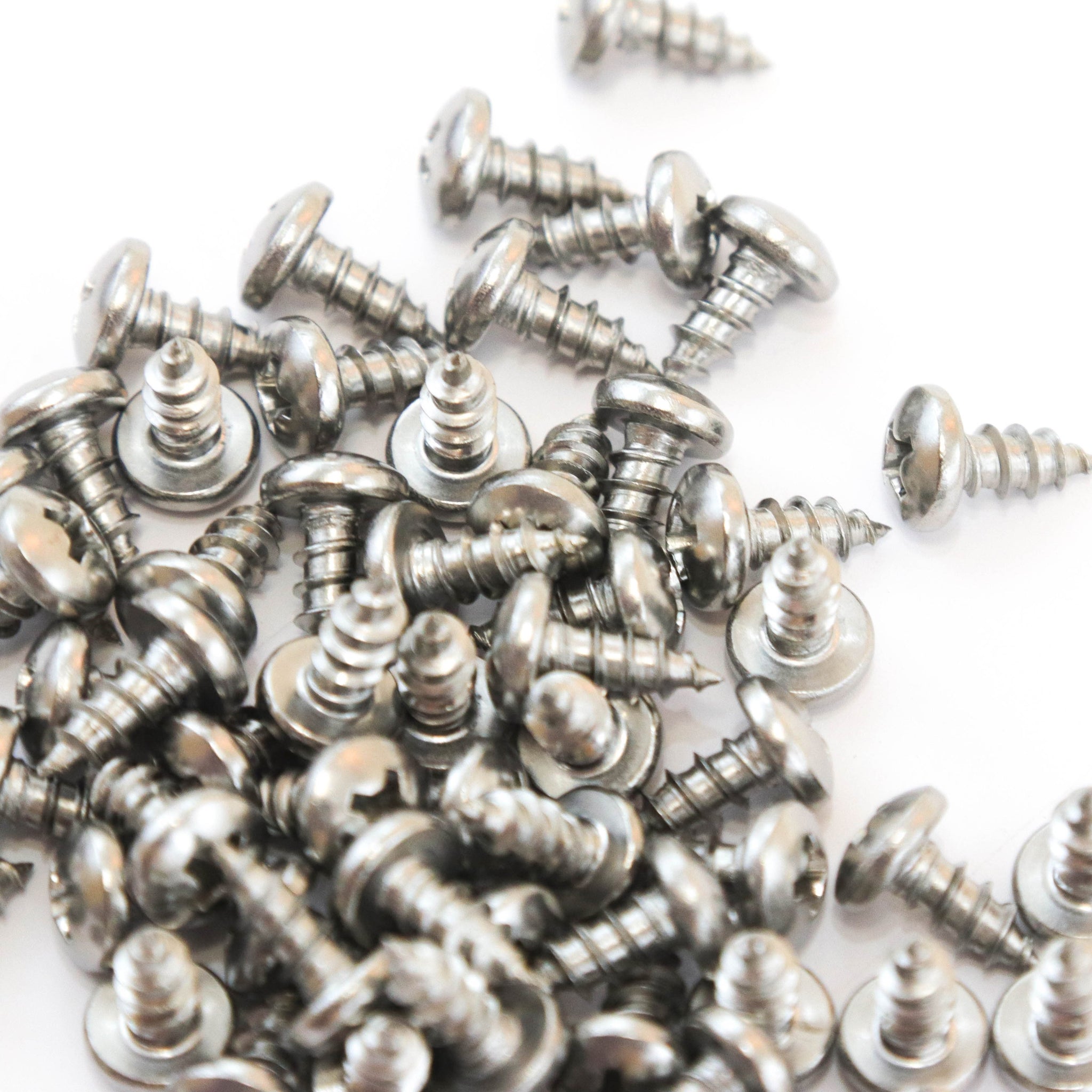 Red Hound Auto 100 Marine Pan Head Self Tapping Screw Set Type A No. 8 x .375 Inches for Wood Metal Plastics 8 x 3/8 304 SS Stainless Steel Corrosion Resistant