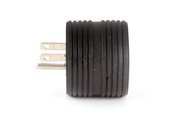 RV Electrical Adapter 15 Amp Male to 30 a Female Plug Round Grip Motorhome
