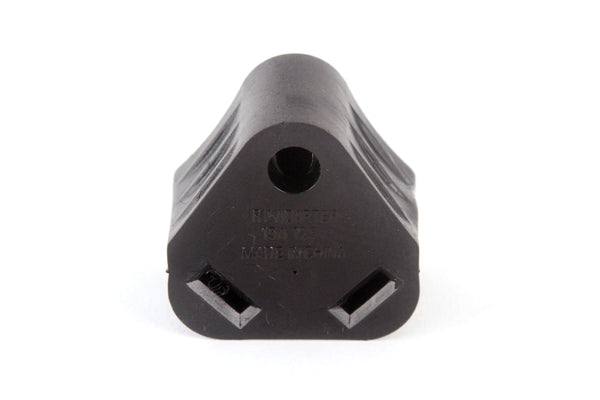 Red Hound Auto RV Electrical Adapter 15 Amp Male to 30 a Female Plug Triangle Grip Motorhome
