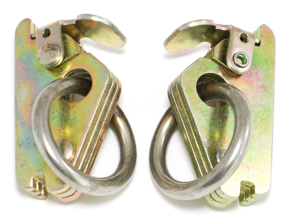 2X E Track Round Logistic Tie Down 1.5 Inches Ring Tie Down
